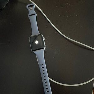 Series 3 38 mm Apple Watch with charger
